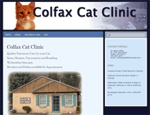 Tablet Screenshot of colfaxcat.net